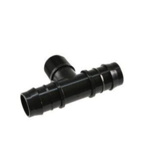 LD Poly 25mm x 20mm Male Threaded Tee